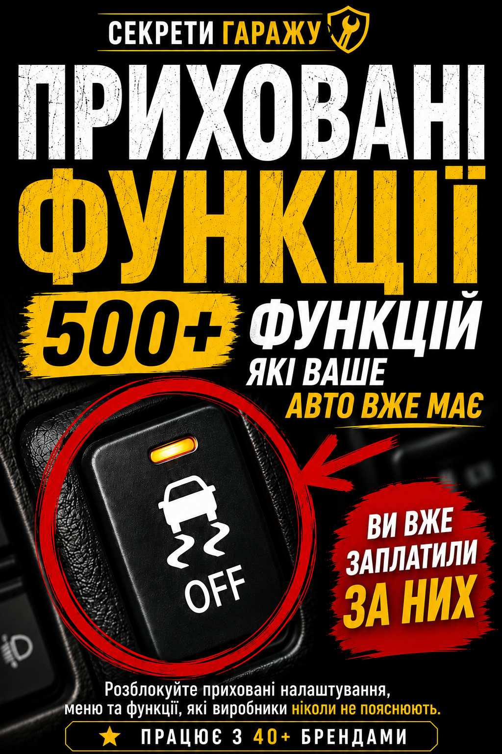 500+ Hidden Car Features