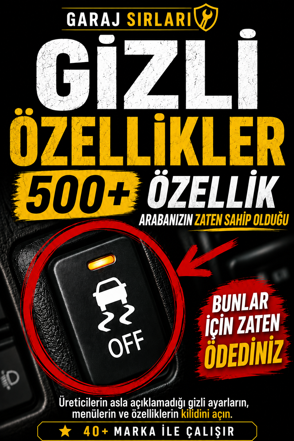 500+ Hidden Car Features